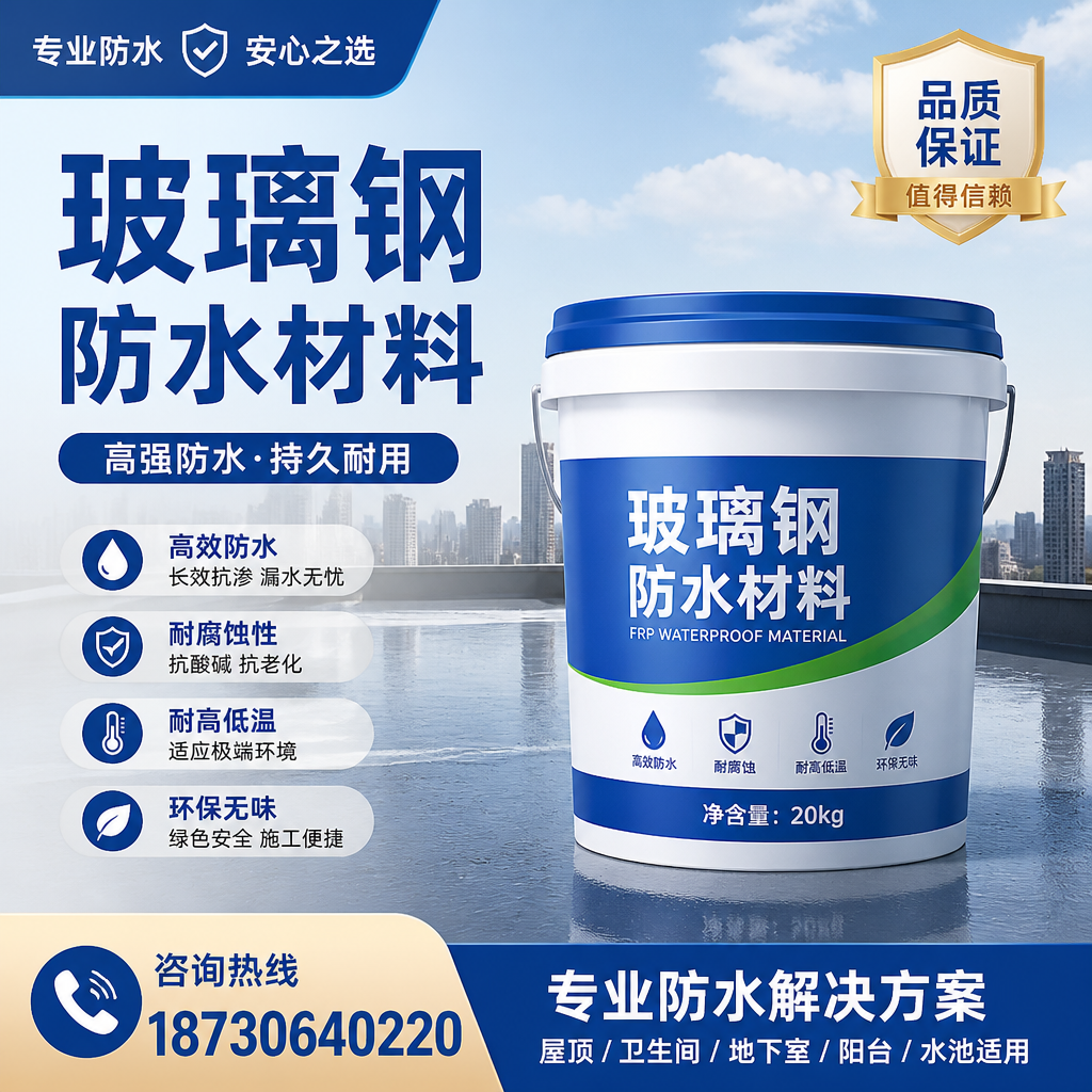 了解玻璃钢防水材料的市场趋势，酒泉 企业不可不知